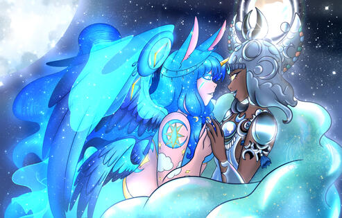 Luna meeting Selene from Hades 2 [June 2026]