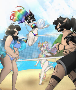 Sibling vs Sibling Volleyball {2025}